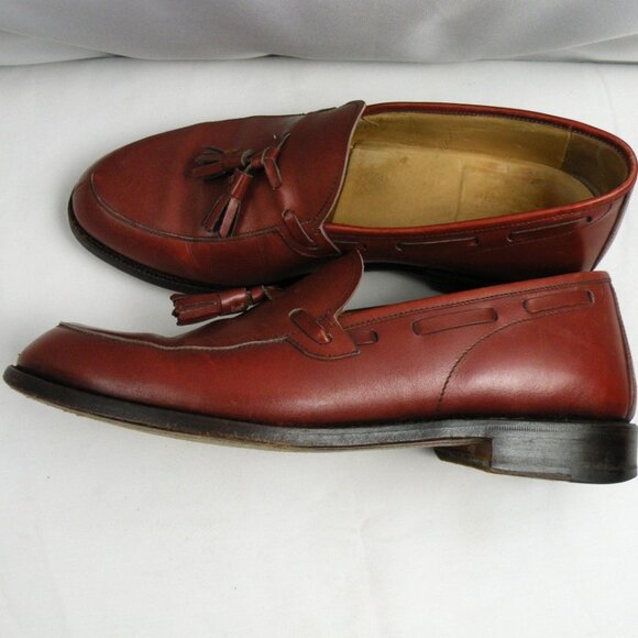 Nettleton Greensboro Brick Tassel Loafers Size 8 1/2 D main image 5